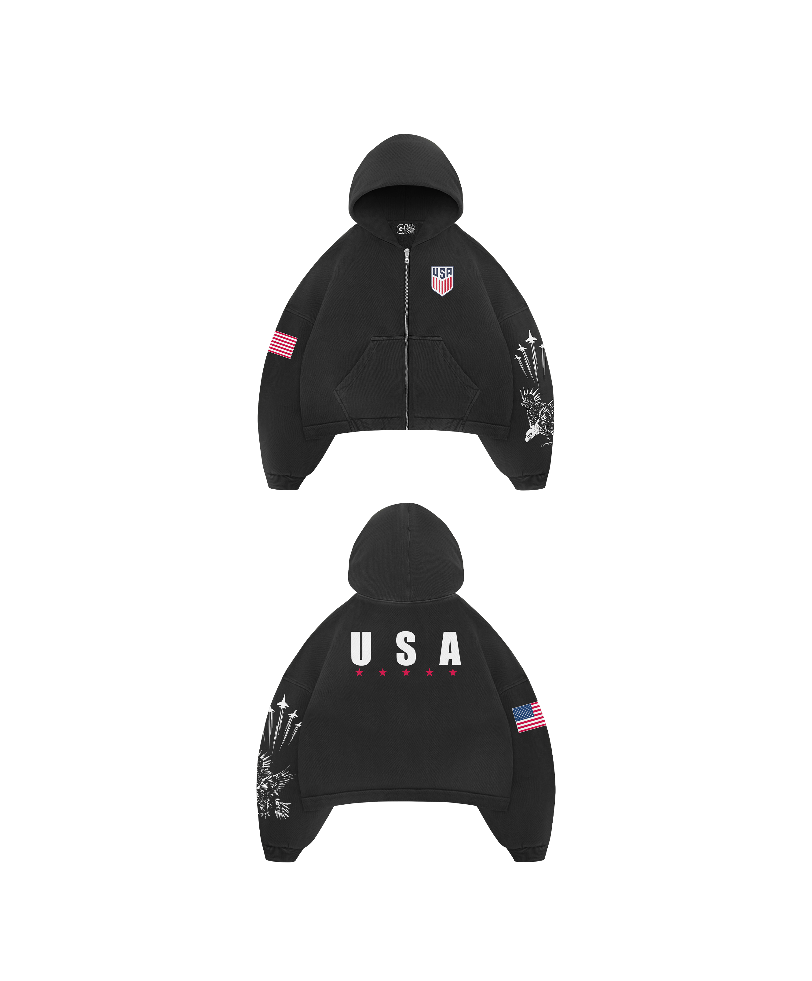 USA ZIP STANDARD BLACK